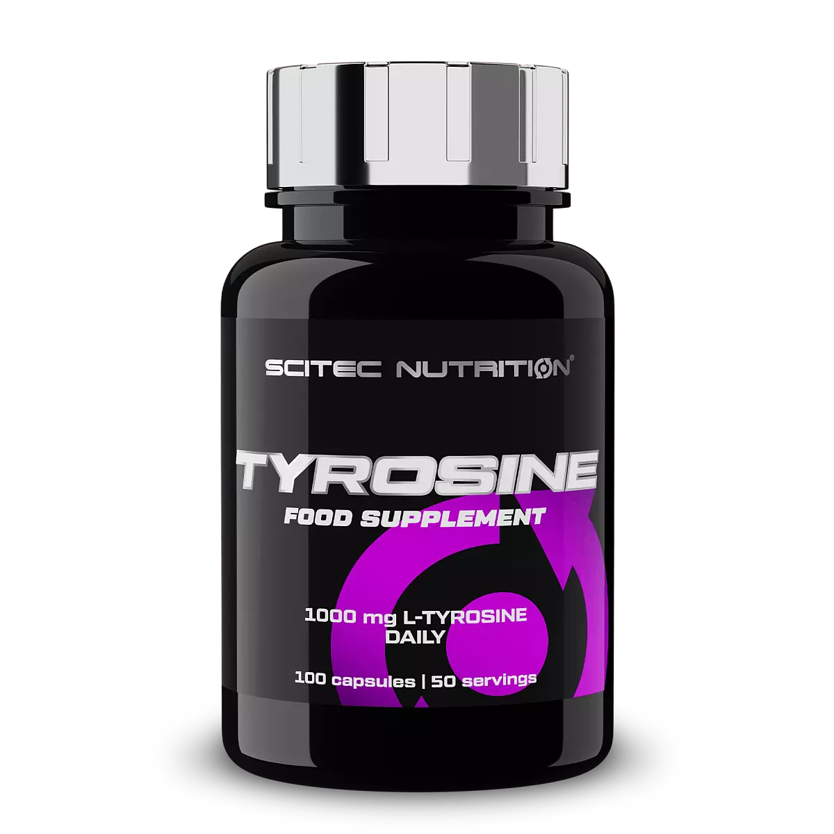 Scitec Nutrition Tyrosine - опаковка със 100 капсули L-тирозин