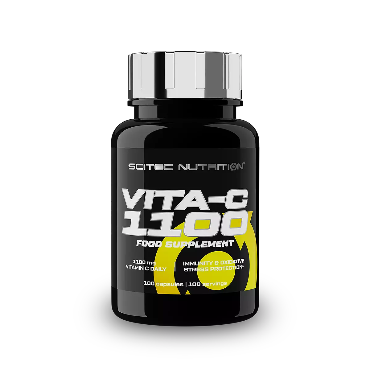 Scitec Nutrition Vita-C 1100 (100 caps) - опаковка с витамин C добавка