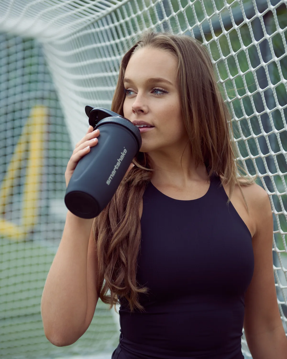 Smart Shake Reforce Stainless Steel — Черен 900 мл — снимка 3