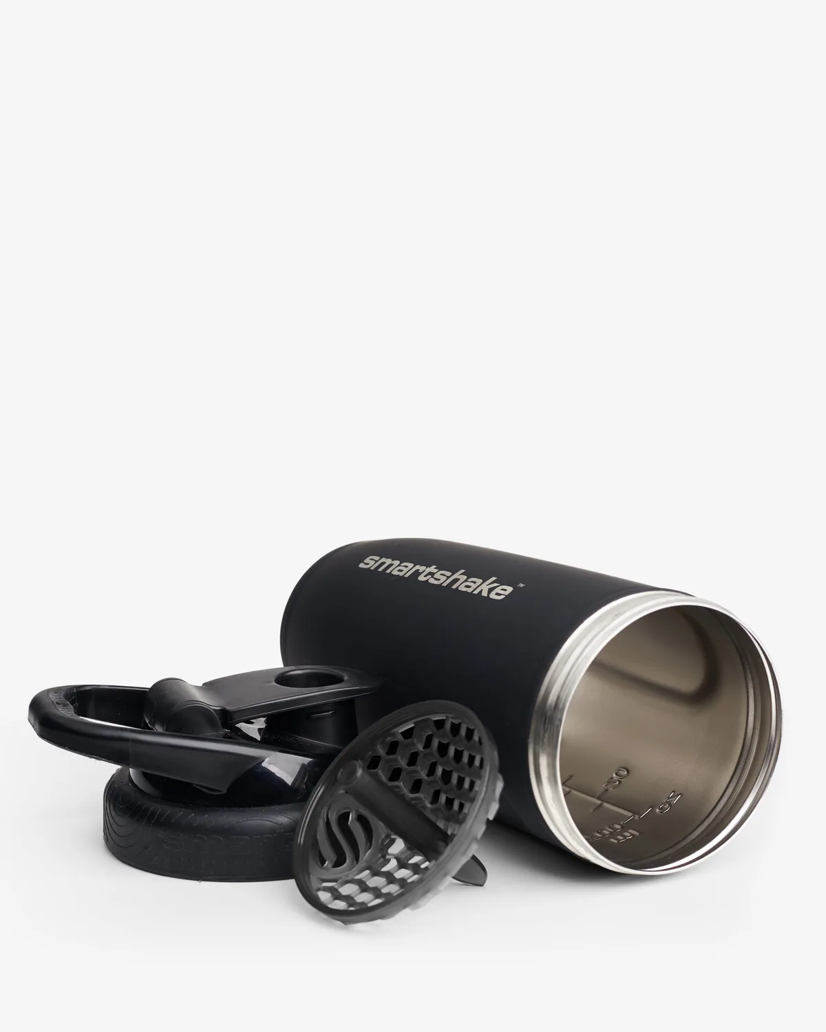 Smart Shake Reforce Stainless Steel — Черен 900 мл — снимка 5
