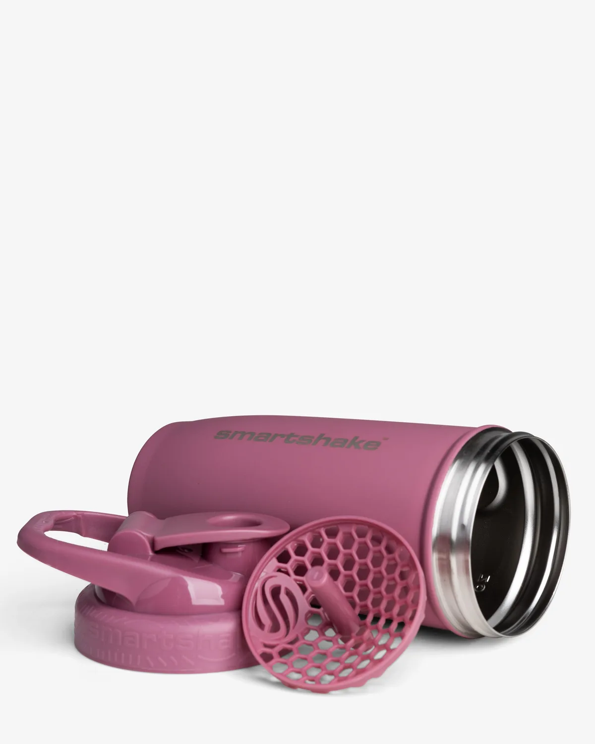 Smart Shake Reforce Stainless Steel — Deep Rose 900 мл — снимка 5