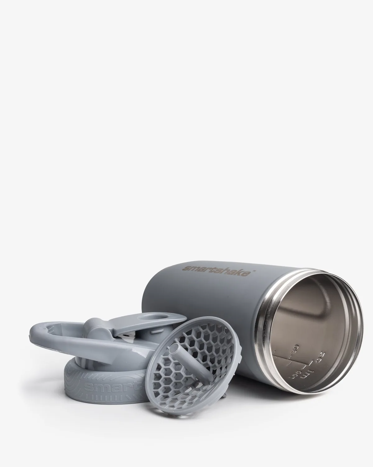 Smart Shake Reforce Stainless Steel — Сив 900 мл — снимка 4
