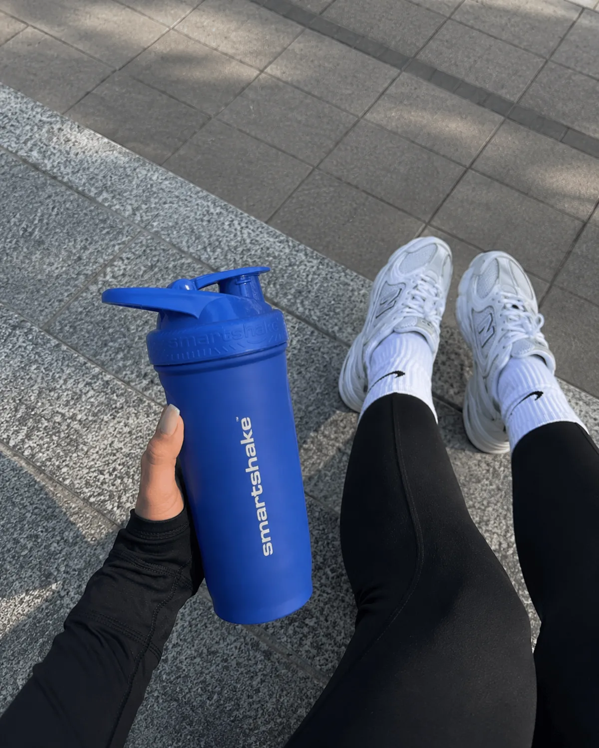Smart Shake Reforce Stainless Steel — Navy Blue 900 мл — снимка 3