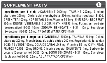 Carnitropic L-Carnitine 2000mg - 20 шота x 25ml