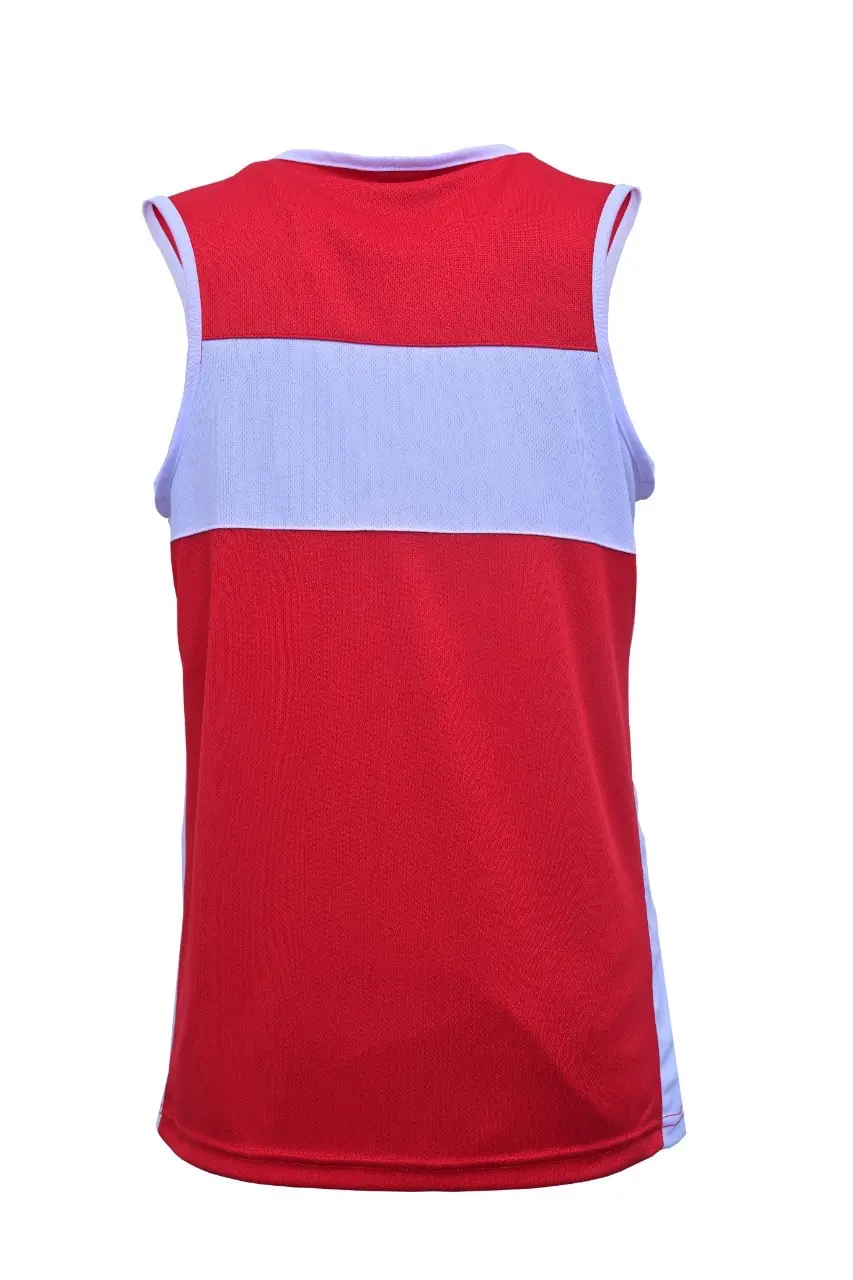 SZ Fighters – Боксов потник Classic – Red, заден изглед
