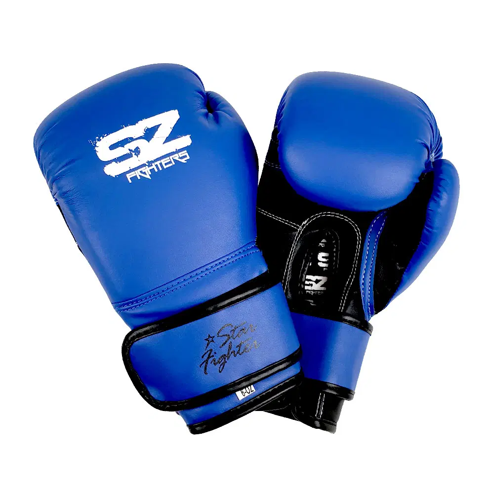 SZ Fighters – Боксови ръкавици изкуствена кожа – Kids Blue