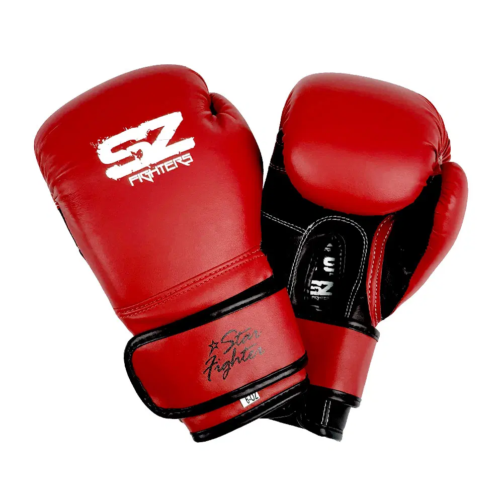 SZ Fighters – Боксови ръкавици изкуствена кожа – Kids Red