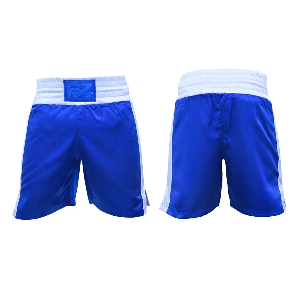SZ Fighters – Боксови шорти Classic – Blue, преден изглед
