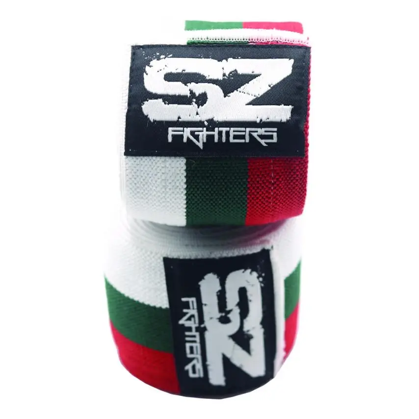 SZ Fighters – Ластици за колене, предна част с логото на SZ Fighters