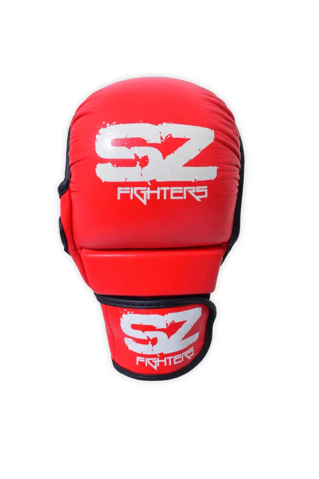 SZ Fighters – ММА ръкавици – Red, преден изглед