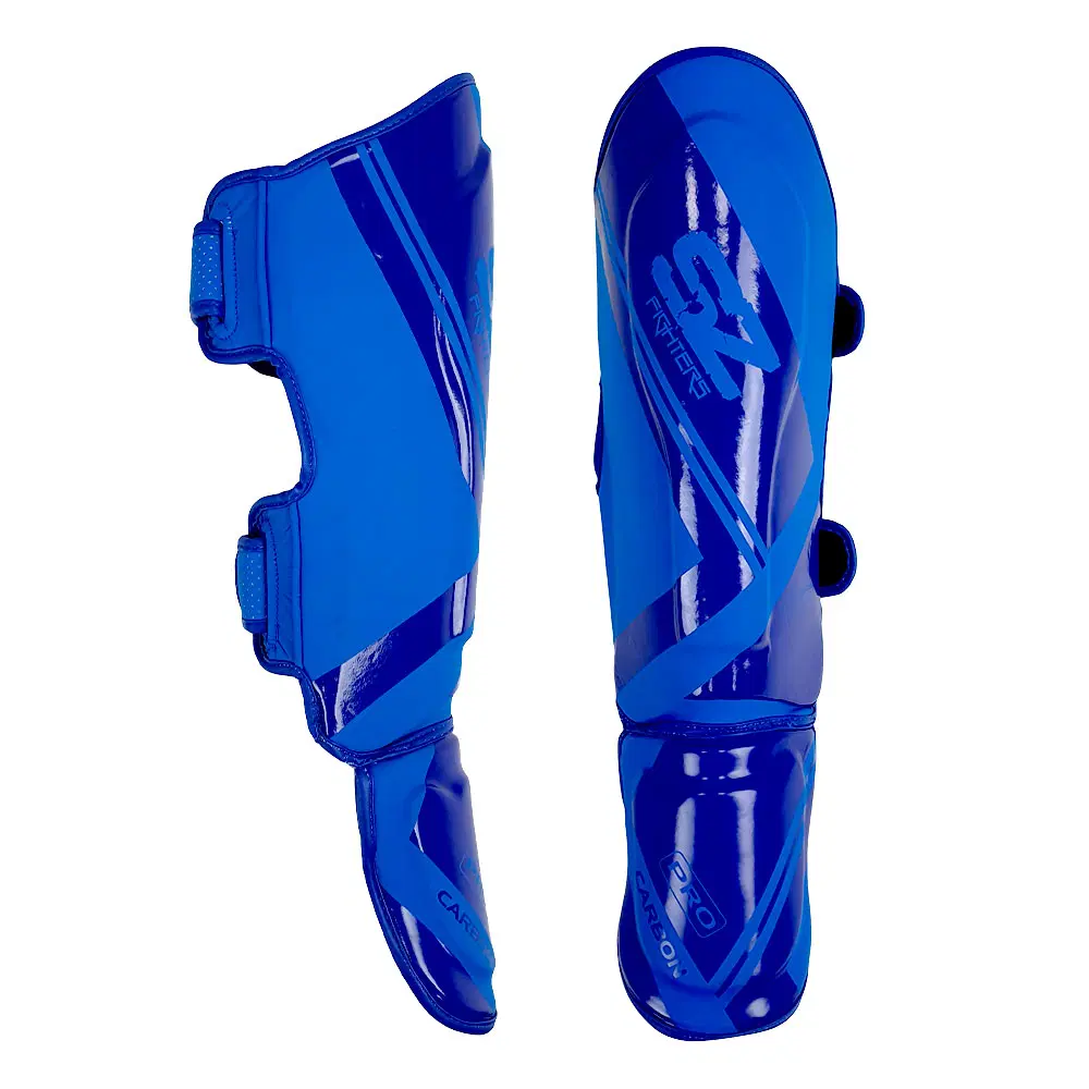 SZ Fighters – Тай Протектори за Крака Indigo – Blue Matt