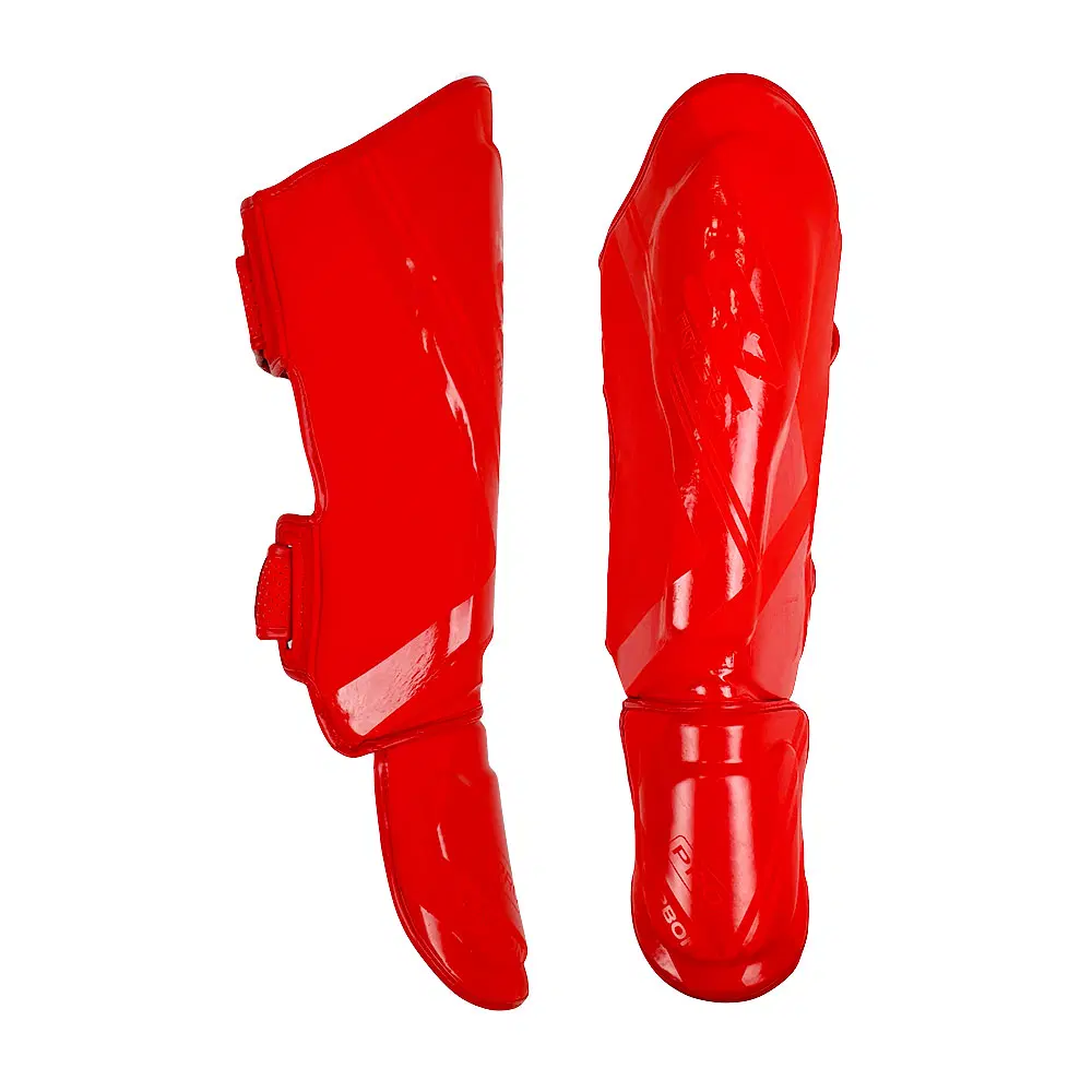 SZ Fighters – Тай Протектори за Крака Indigo – Red Matt