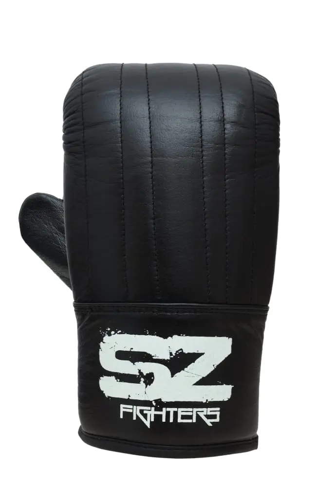 SZ Fighters – Уредни ръкавици естествена кожа, заден изглед