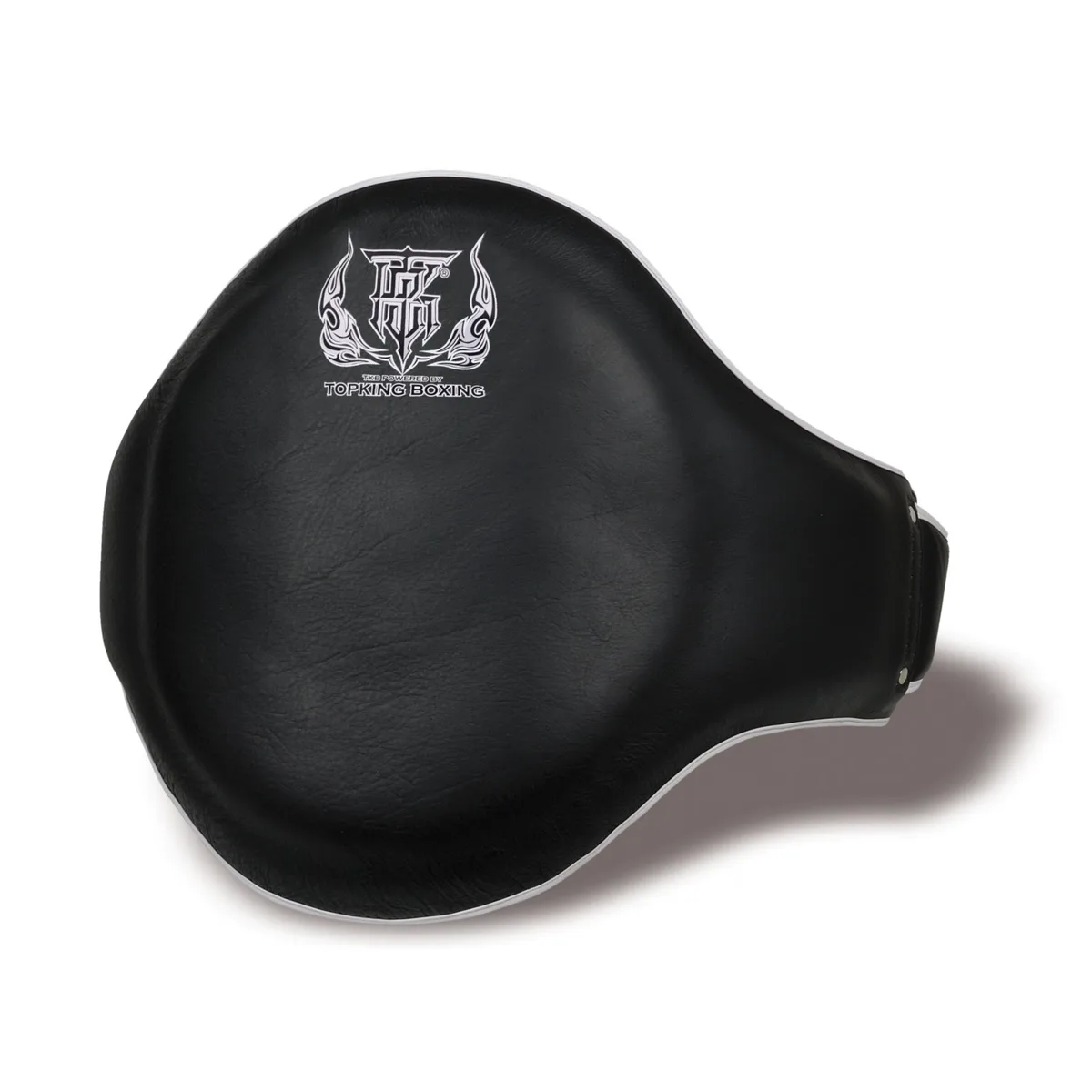 Протектор за корем Top King Professional Buckle, изобразен отпред, показващ формата и закопчаването с катарама.
