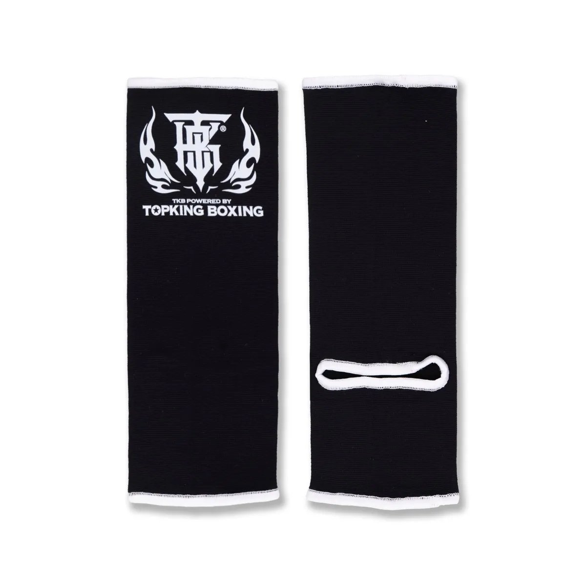 Черни поддръжки за глезен Top King, модел BLACK ANKLE SUPPORTS 01, изработени от Top King Тайланд.