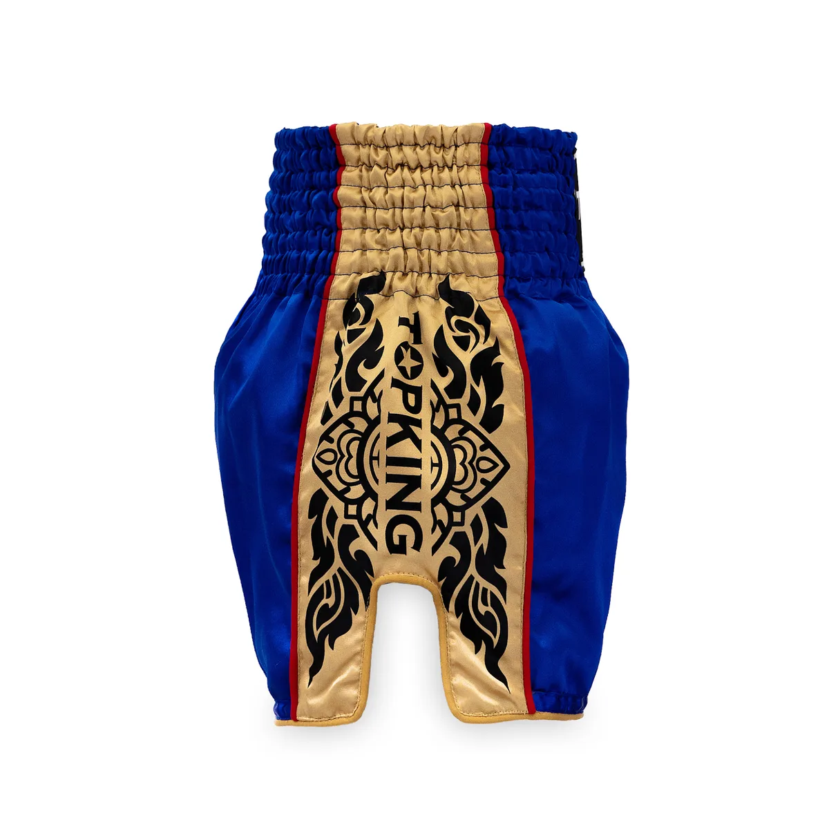 Сини шорти за муай тай Top King Boxing Shorts Blue 276, детайл на еластична талия