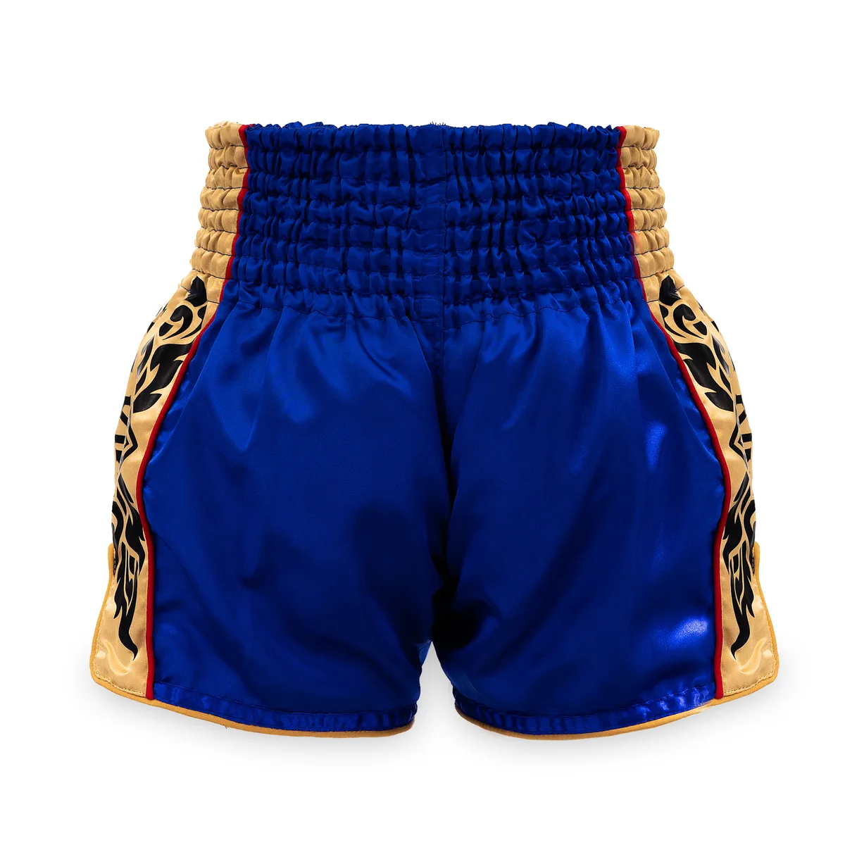 Сини шорти за муай тай Top King Boxing Shorts Blue 276, изглед отзад