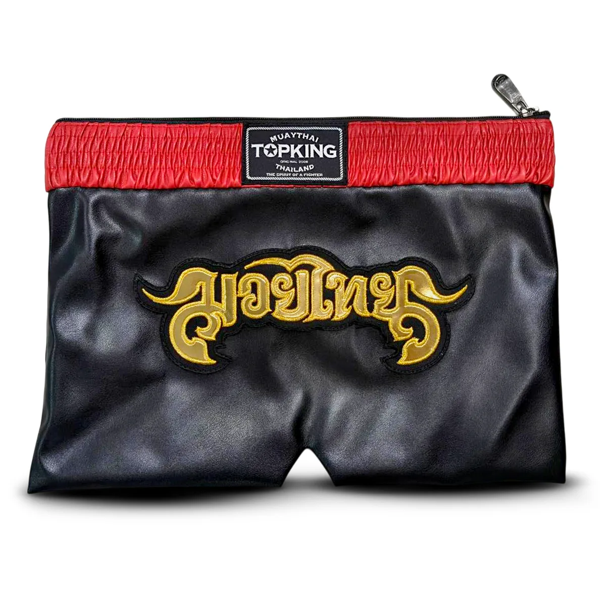 Стилна голяма клъч чанта TOPKING FASHION CLUTCH LARGE BAG, показваща логото на Top King и специфичния си цвят, готова за носене.
