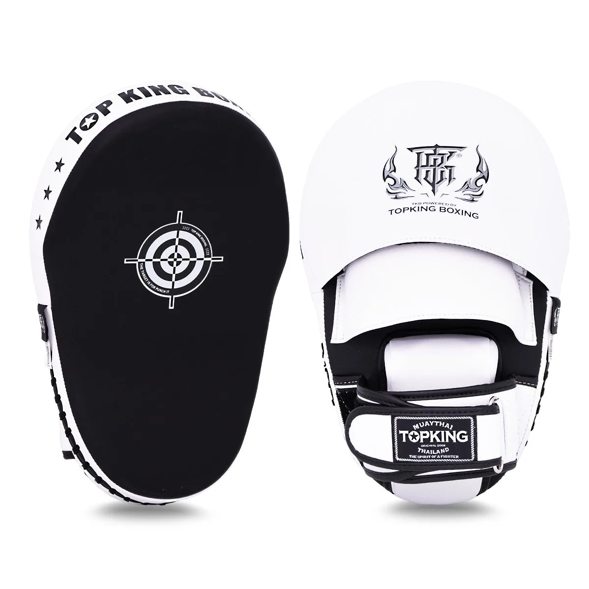 Бели лапи за фокус TOPKING FOCUS MITTS WHITE “ EXTREAM ” от Top King
