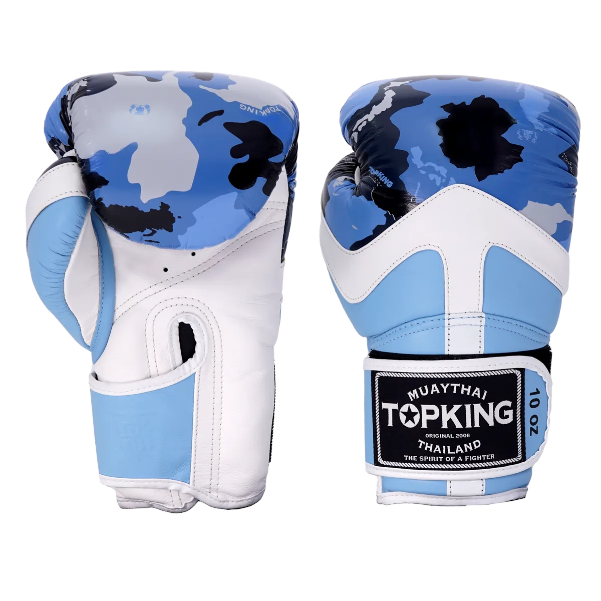 TOPKING GLOVES BLUE CAMOUFLAGE