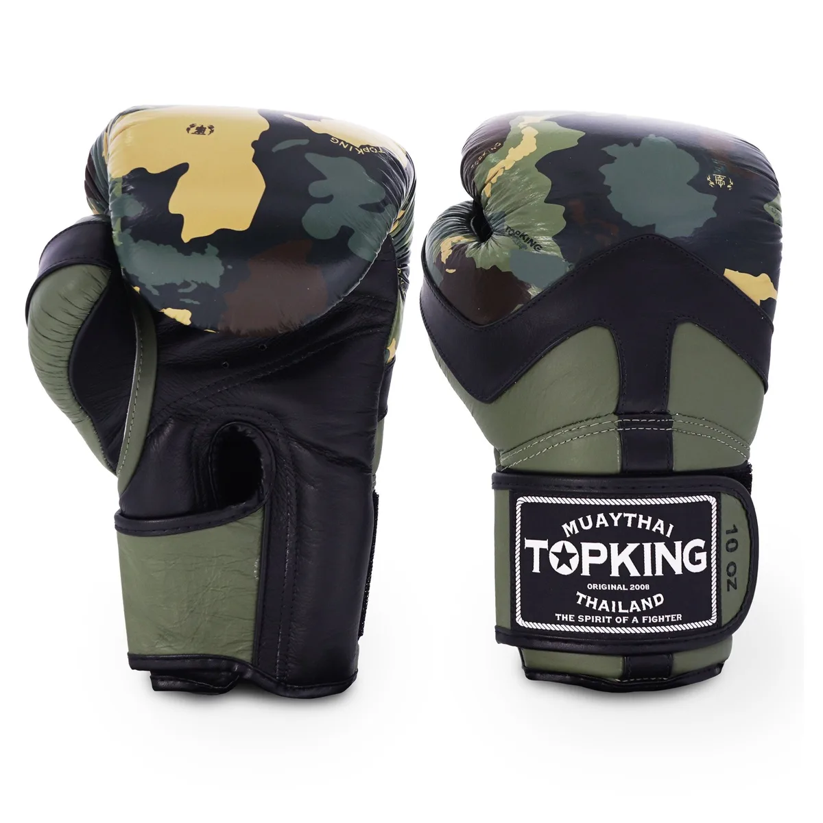 TOPKING GLOVES GREEN CAMOUFLAGE