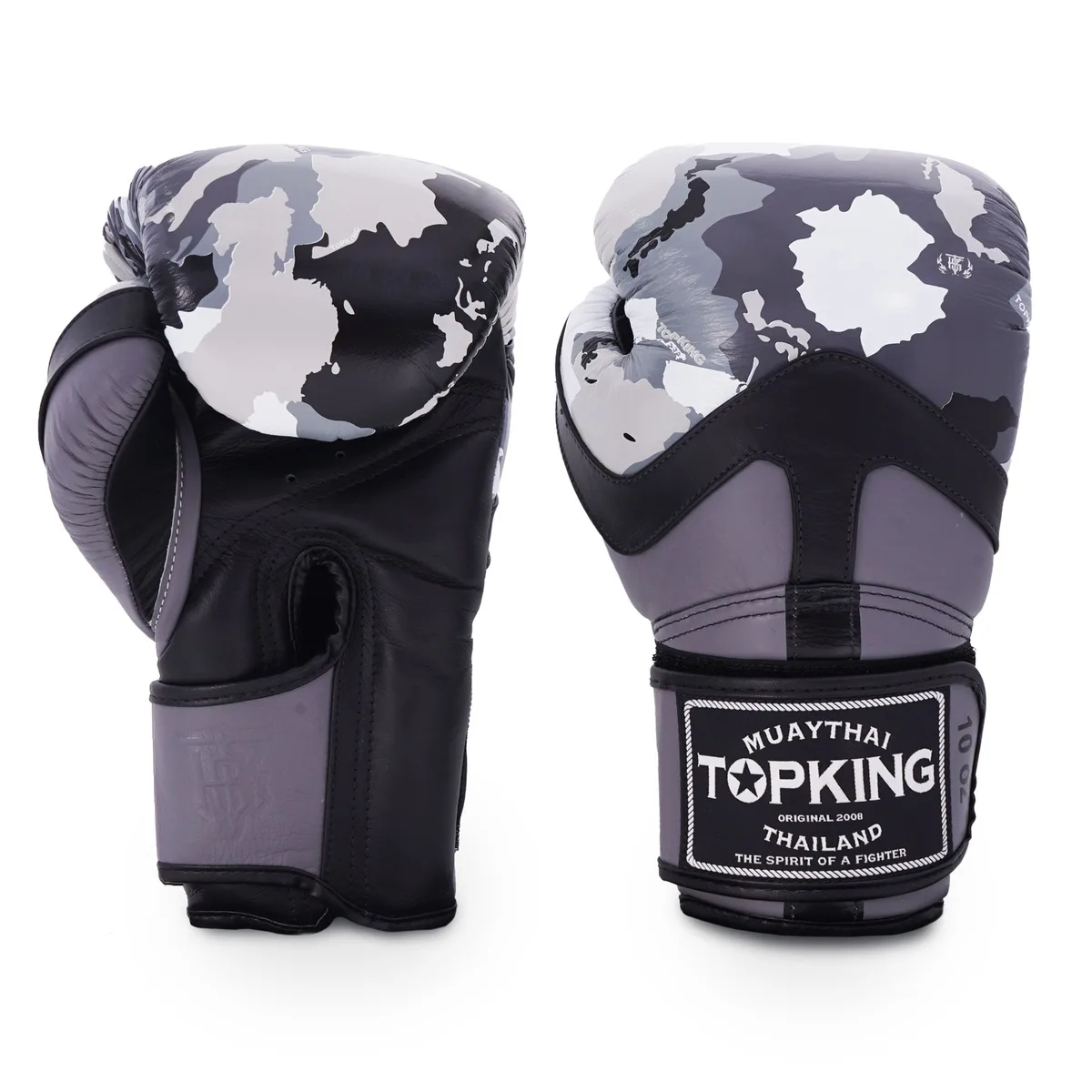 TOPKING GLOVES GREY CAMOUFLAGE