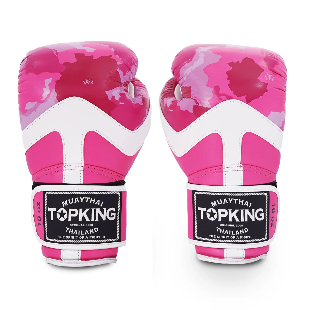 TOPKING GLOVES PINK CAMOUFLAGE – изглед от вътрешната страна на дланта