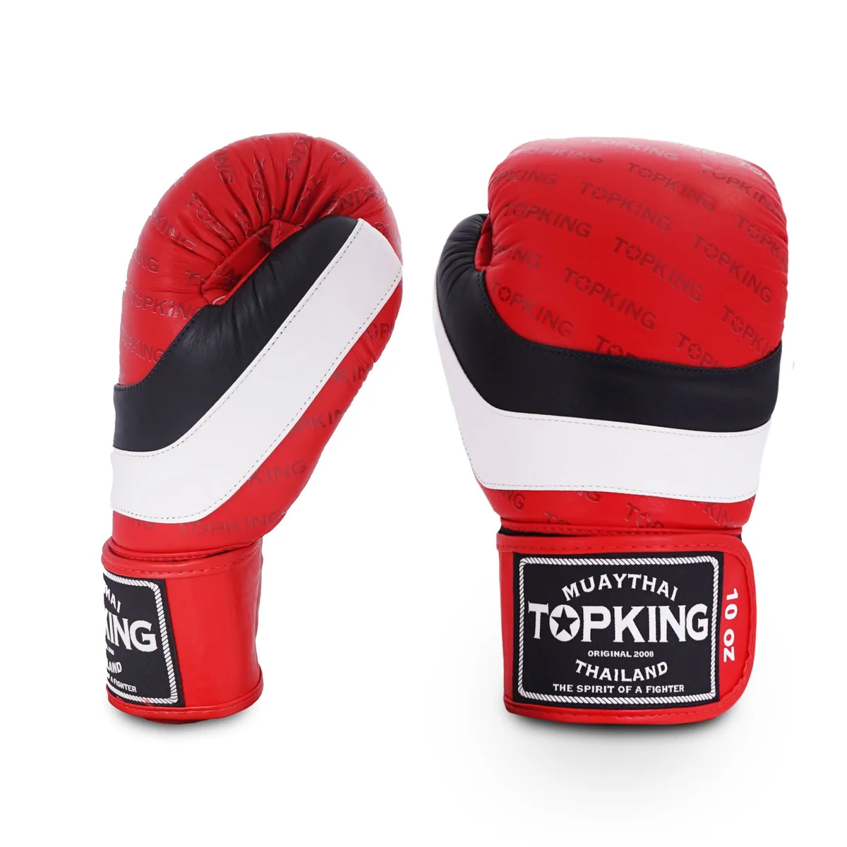TOPKING GLOVES RED INNOVATION – детайлен изглед на дланта и закопчаването