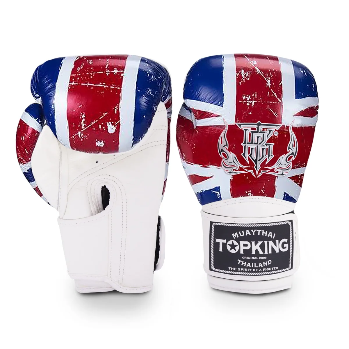 Боксови ръкавици Top King UNITED KINGDOM FLAG с дизайн на британското знаме