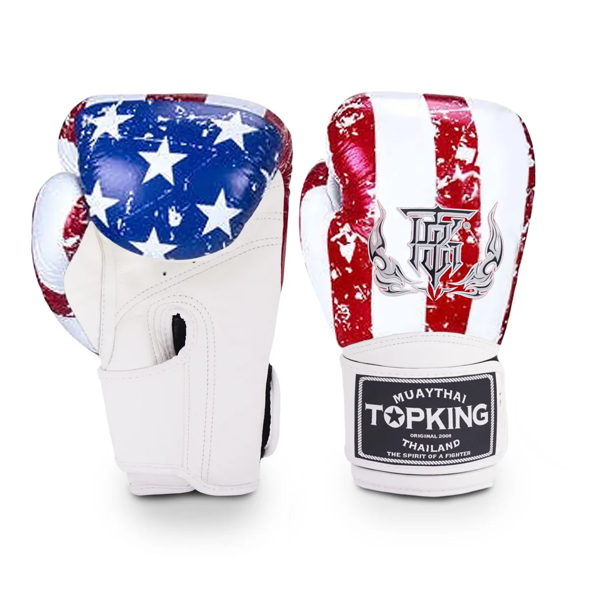 Боксови ръкавици Top King „United States Flag“ с дизайн на американското знаме