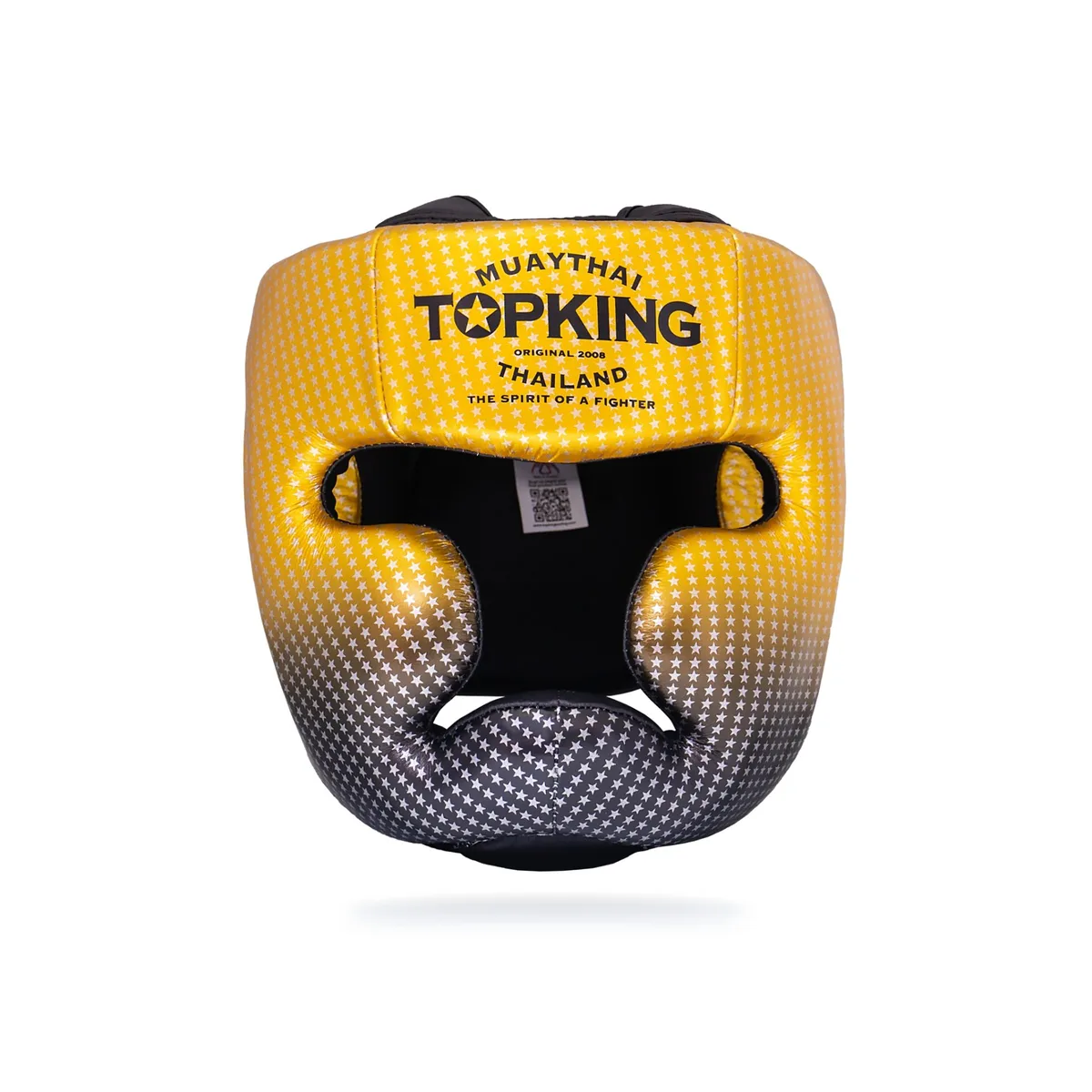 TOPKING HEAD GUARD GOLD SUPER STAR – страничен изглед на златния протектор за глава