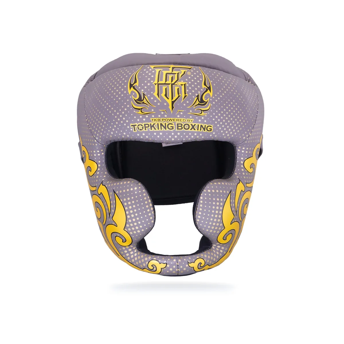 Протектор за глава Top King Head Guard Grey Kanok - изглед отстрани