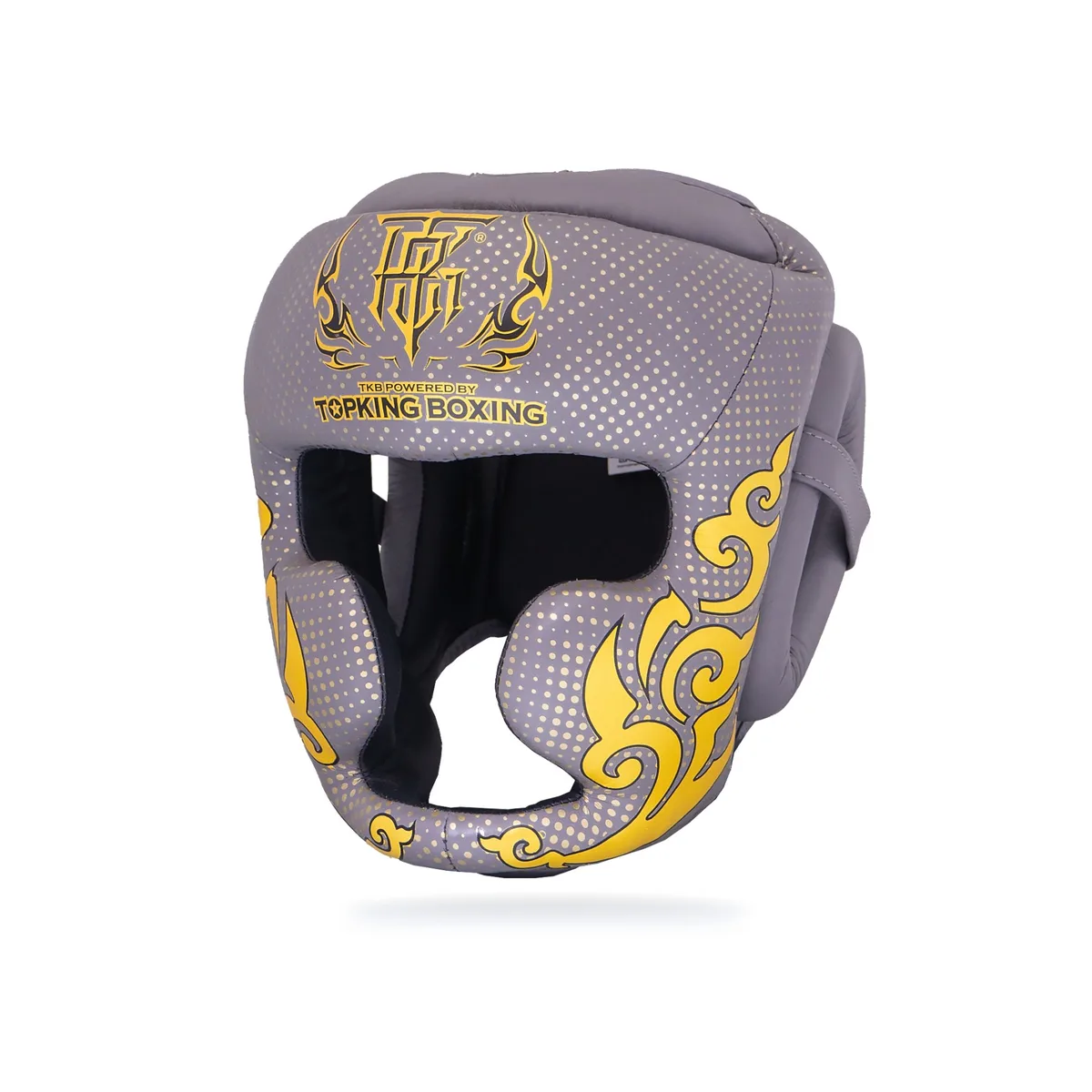Протектор за глава Top King Head Guard Grey Kanok - изглед отпред