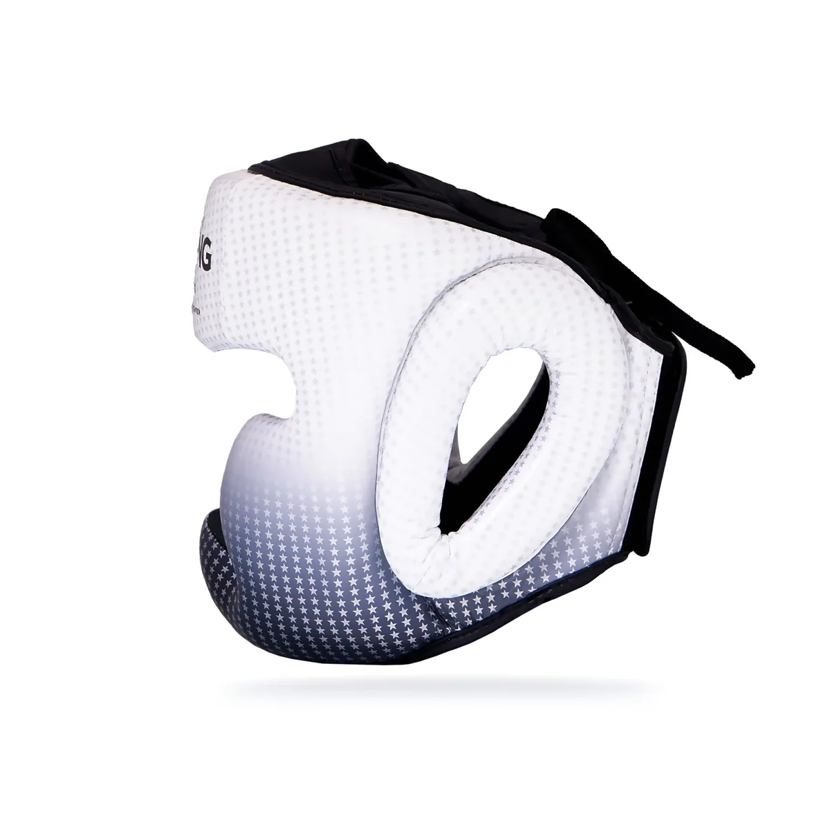 TOPKING HEAD GUARD SILVER SUPER STAR – заден изглед с механизма за регулиране