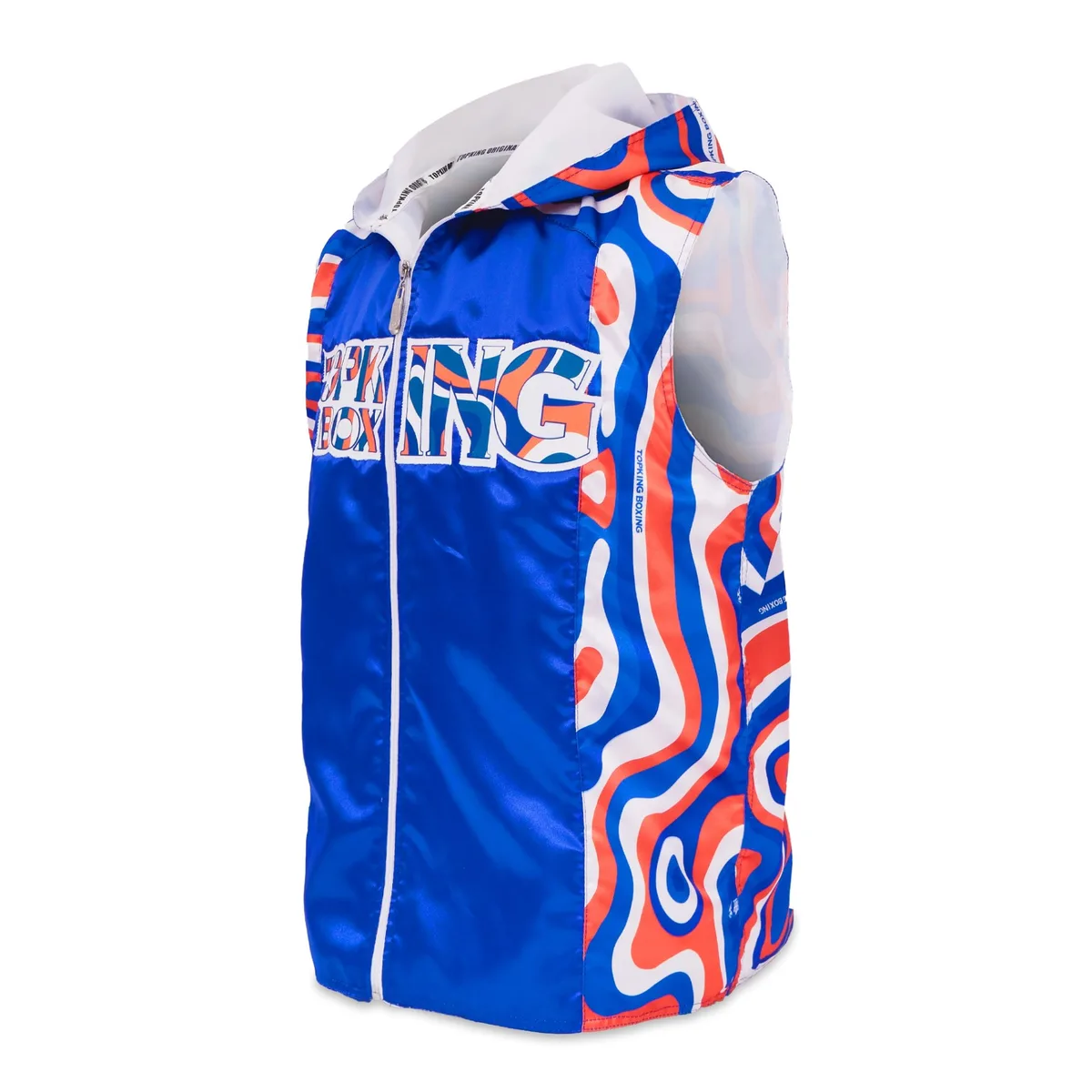 Мъжки суитчър TOPKING LAVA BLUE WALK-IN JACKET в наситен син цвят, изобразен отпред