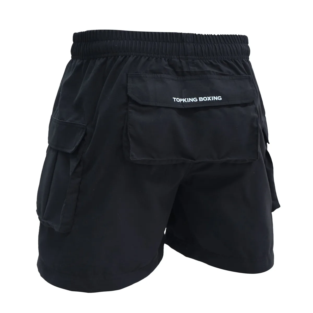 Детайлен изглед на TOPKING LIFESTYLE SHORTS 102, показващ еластичния колан и шевовете.