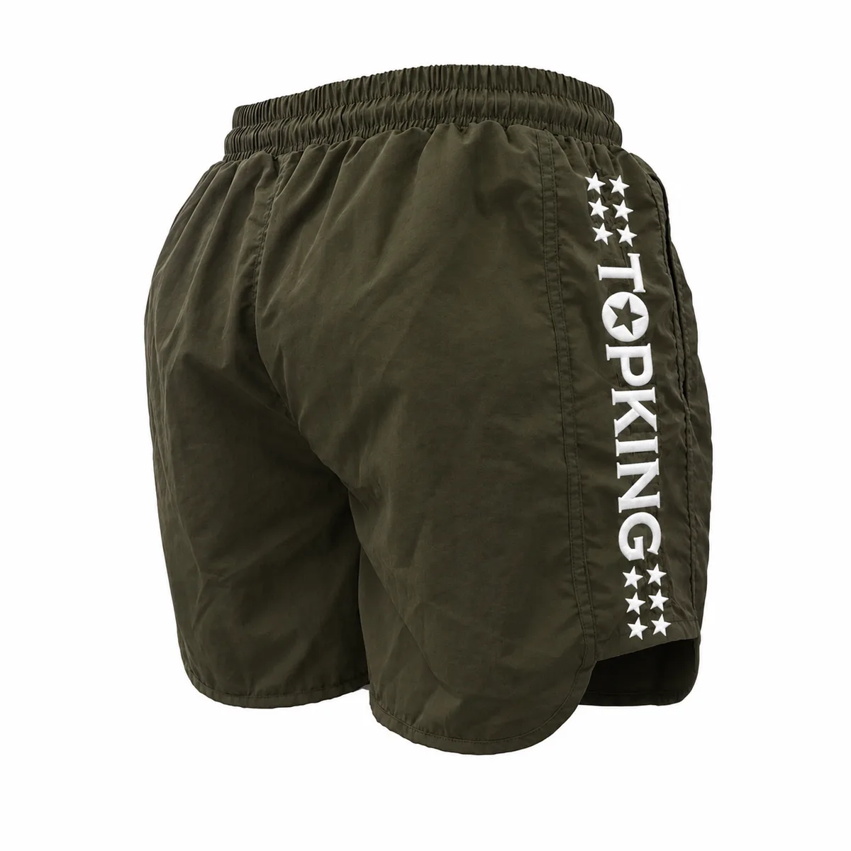 Къси панталони Top King Lifestyle Khaki 104, страничен изглед, показващ кройката