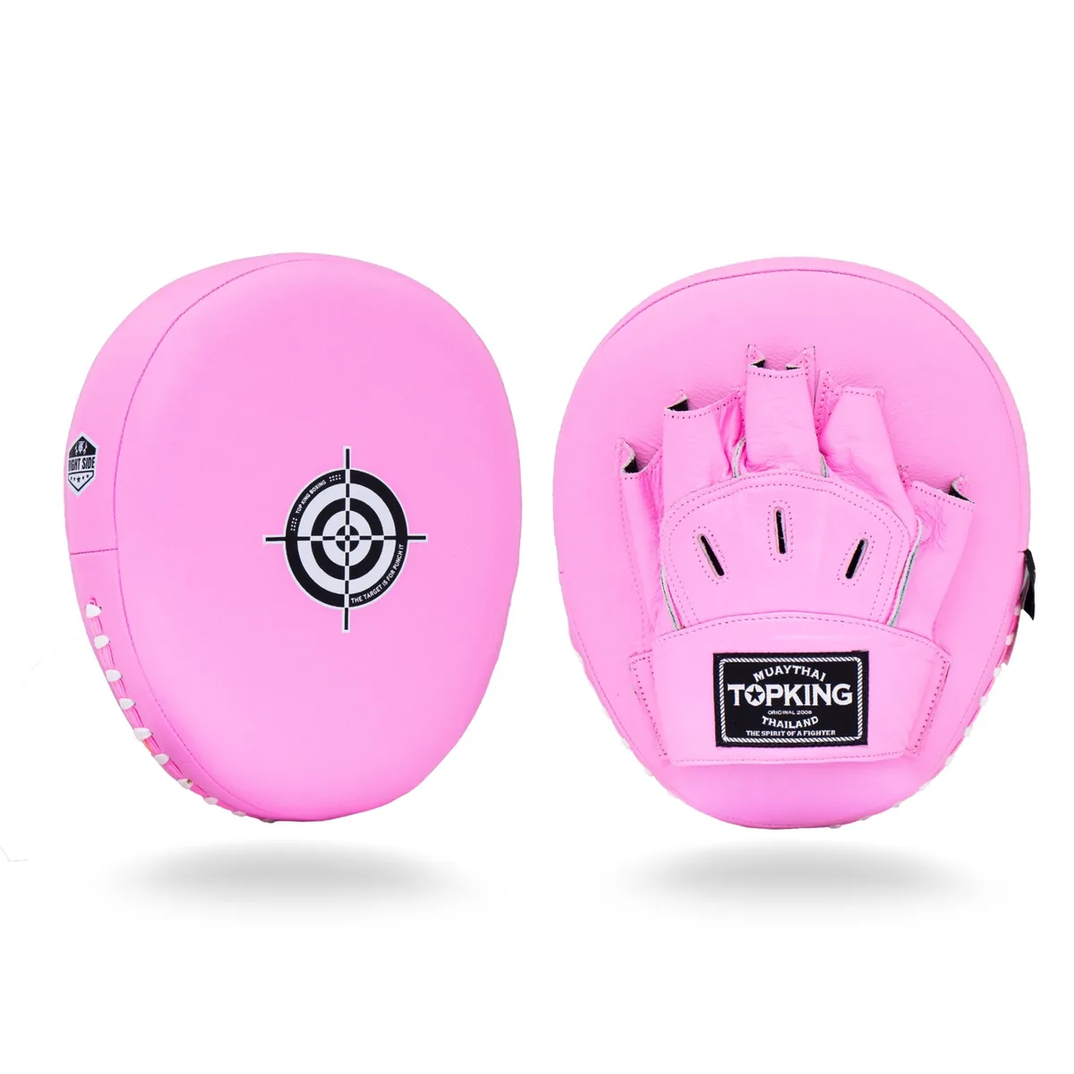 Розови фокус лапи TOPKING PINK FOCUS MITTS AIR, марка Top King, за тренировки по бойни спортове
