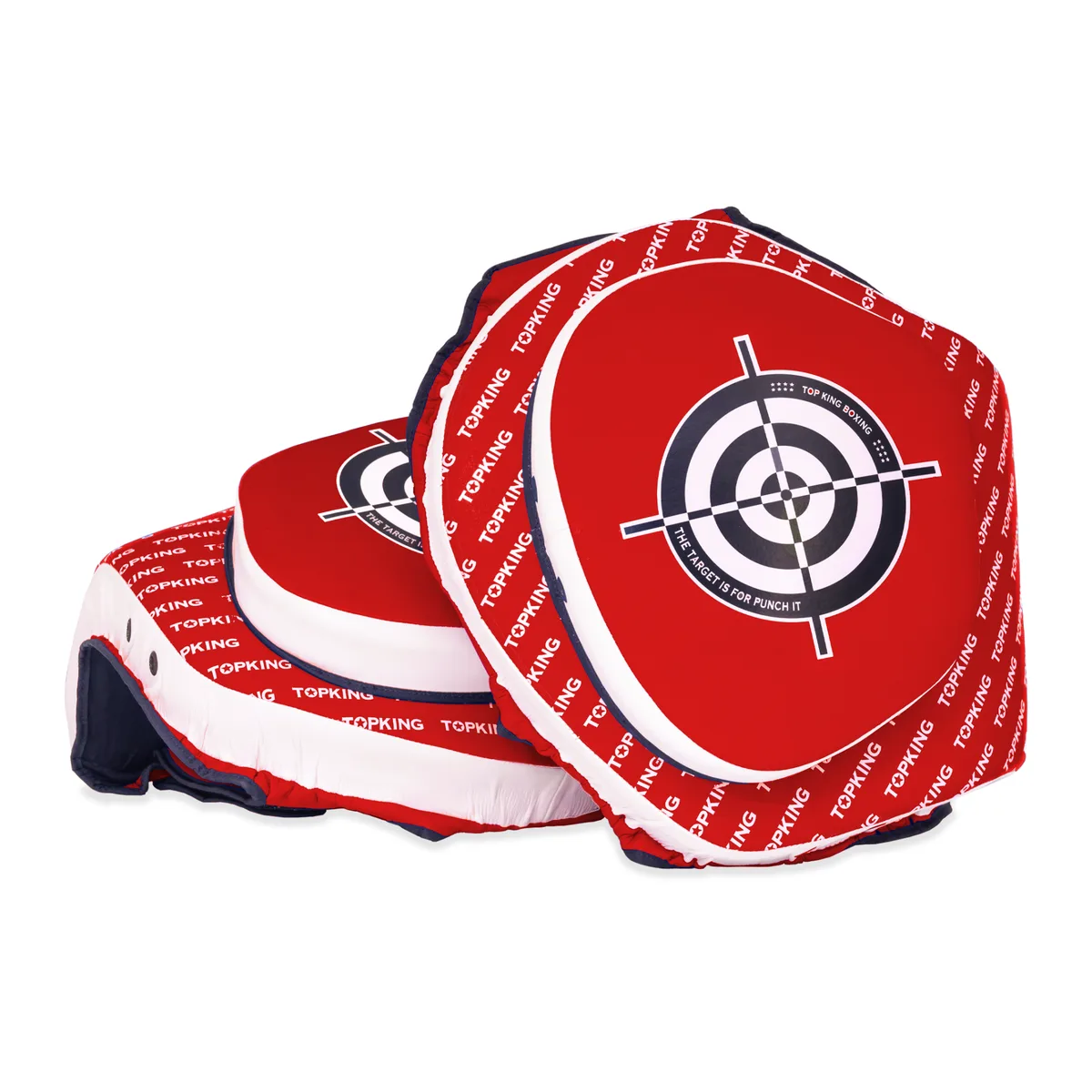 TOPKING RED THIGH PADS - червени бедрени протектори Top King за бойни спортове