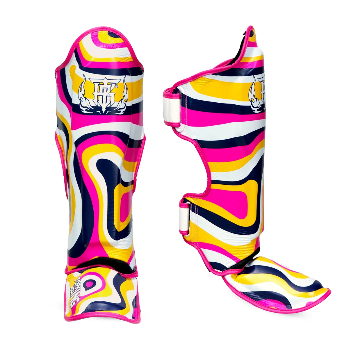 TOPKING SHIN GUARDS PINK LAVA