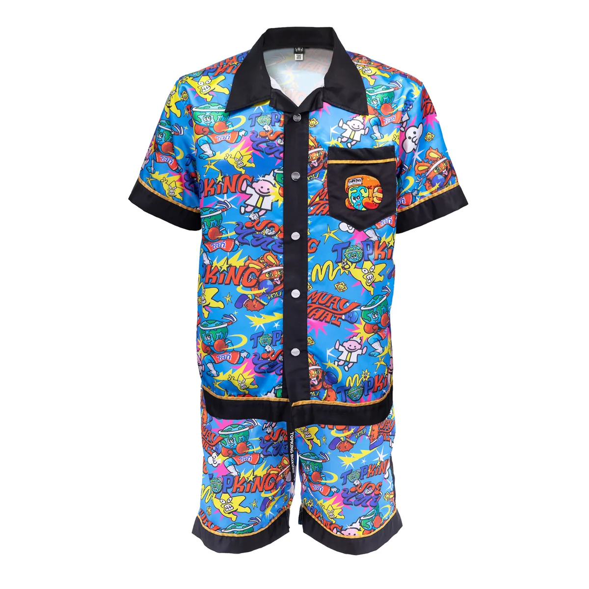 Комплект Top King X Puck 01 Sky Blue - изглед отпред