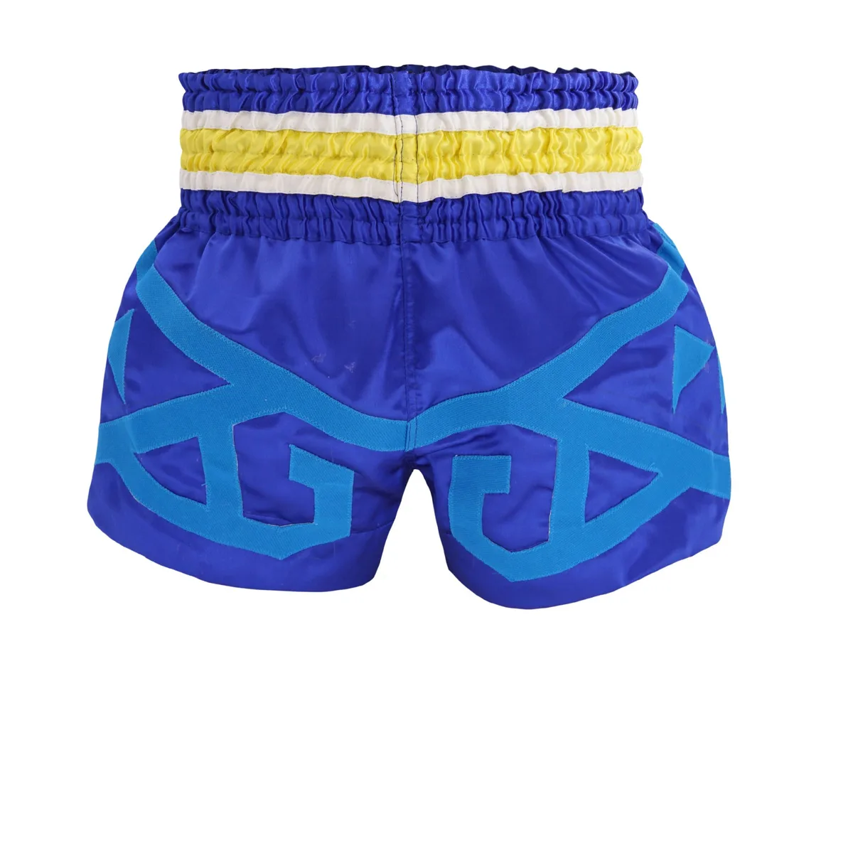 Заден изглед на шорти Top King Thai Boxing Short 245, акцентиращ върху еластичния колан и общата форма.
