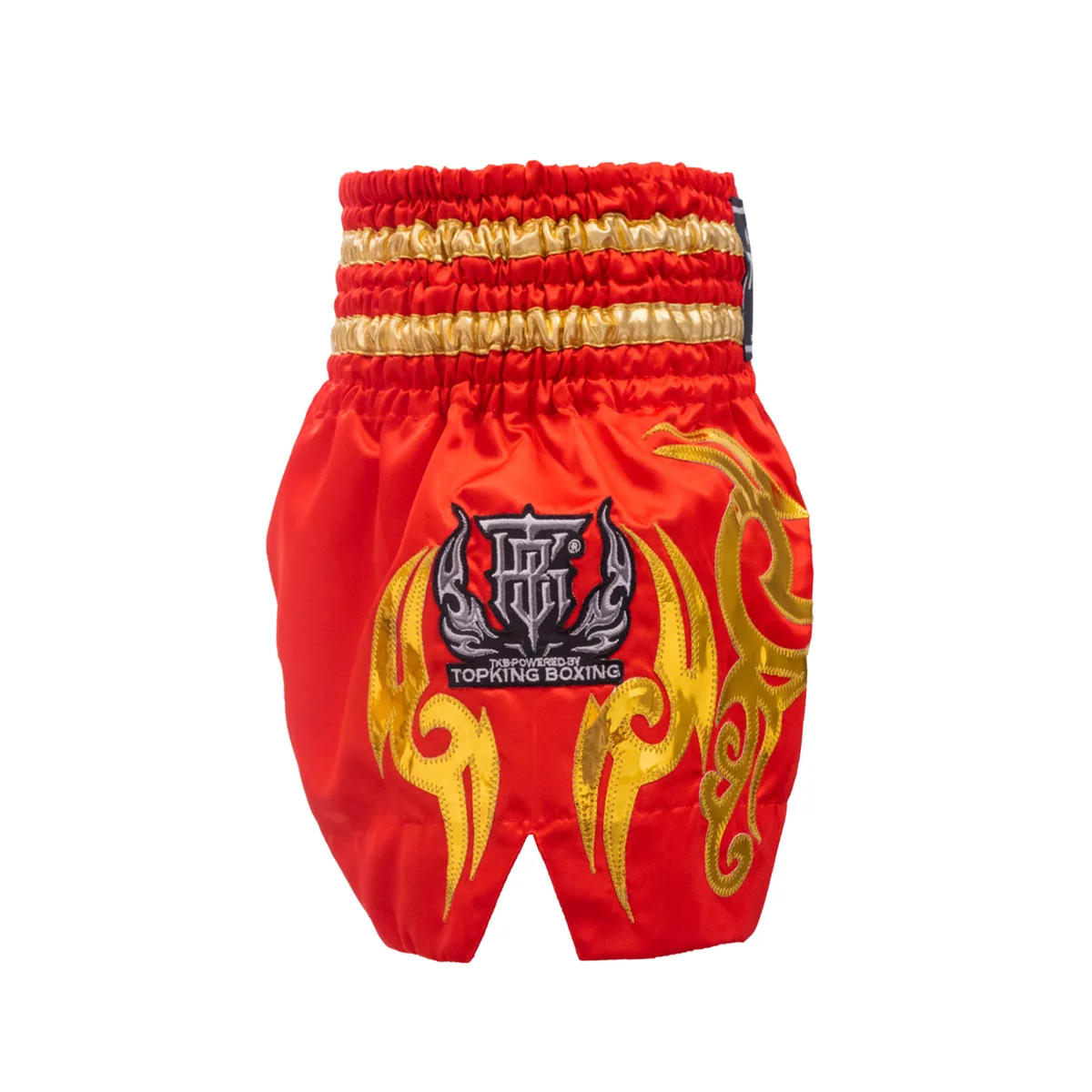 Шорти TOPKING THAI BOXING SHORTS 048, изглед отстрани, показващ кройката за свобода на движение