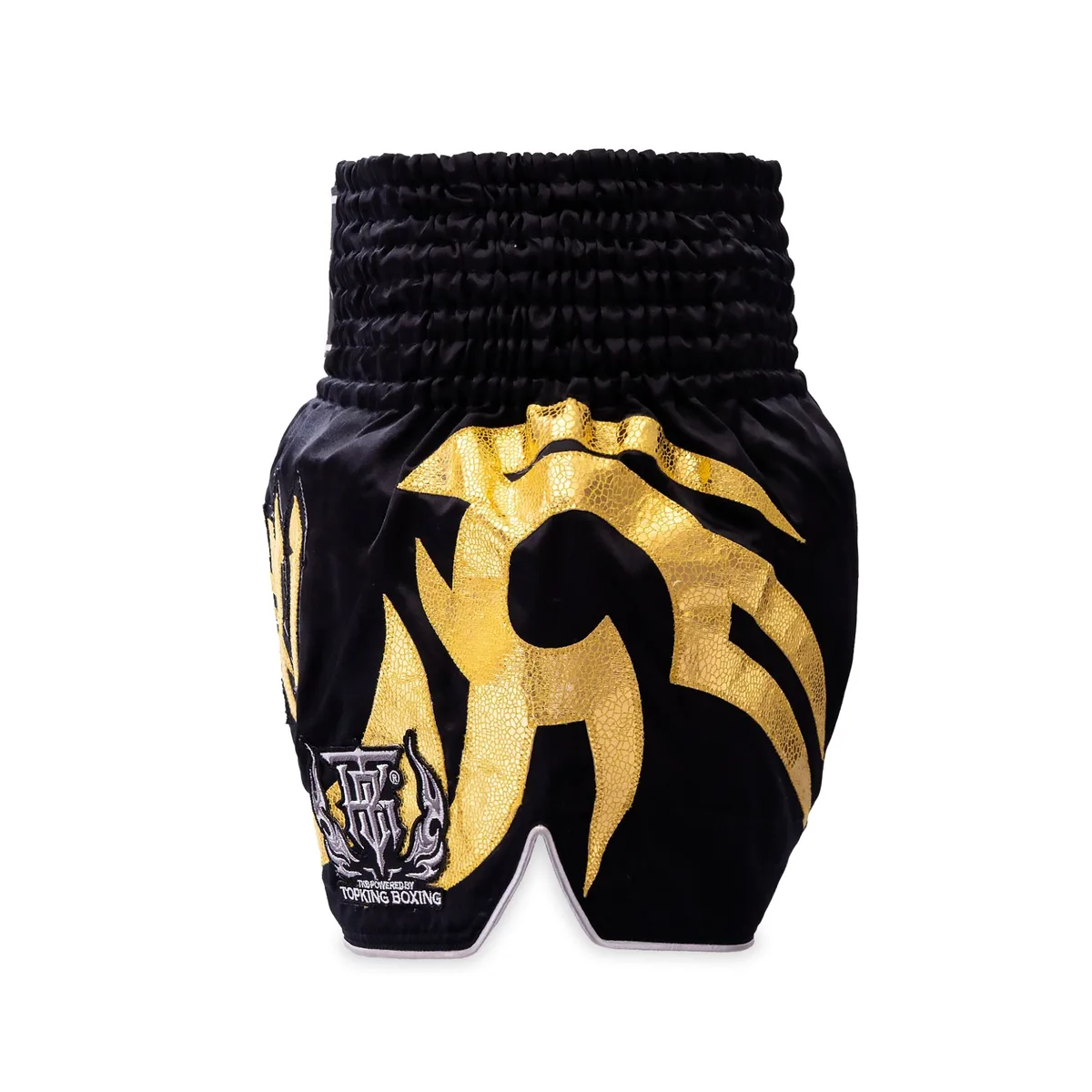 TOPKING THAI BOXING SHORTS 067 - Детайл на ластичния колан и шевовете