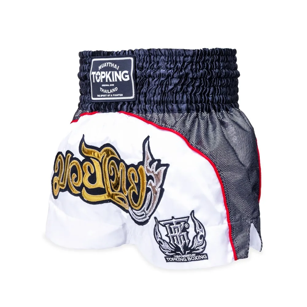 Top King Thai Boxing Shorts 072 – изглед отпред, показващ специфичния цвят и дизайн.