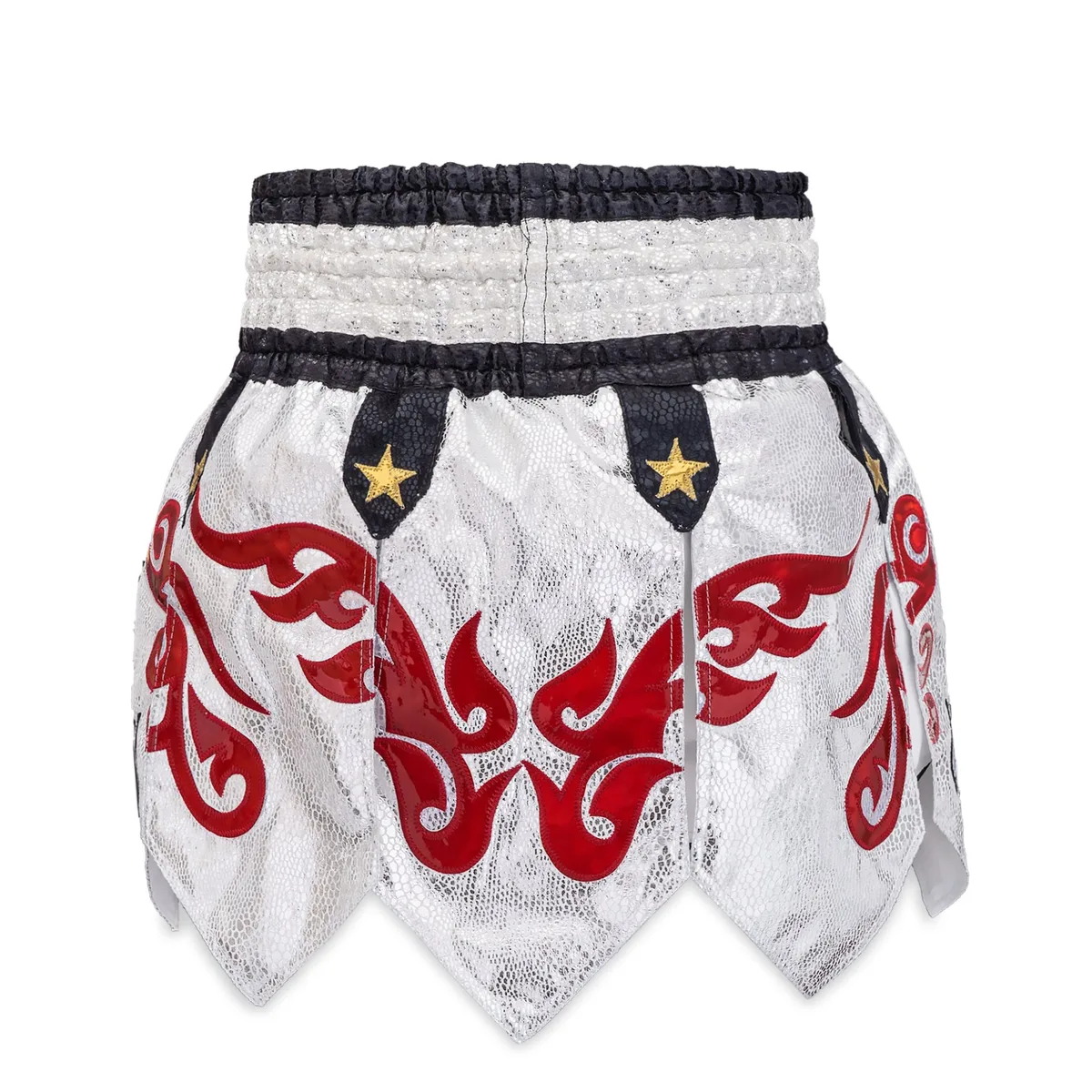TOPKING THAI BOXING SHORTS 078 - заден изглед на шортите, подчертаващ дизайна