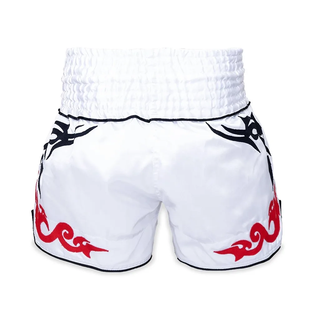 Задна част на шорти Top King Thai Boxing Shorts 083, показваща еластичния колан