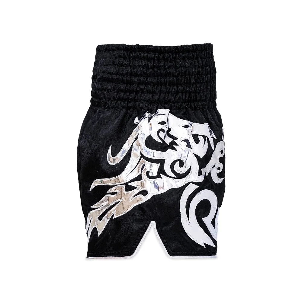 TOPKING THAI BOXING SHORTS 088 - изглед отстрани, показващ кройката за свобода на движение
