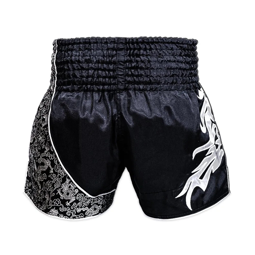 TOPKING THAI BOXING SHORTS 088 - изглед отзад, подчертаващ цялостната естетика на шортите