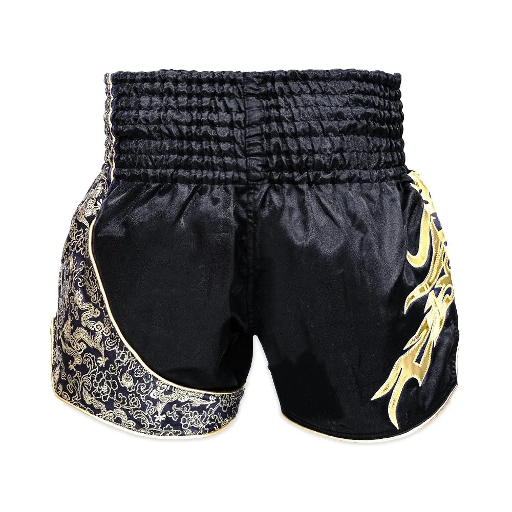 TOPKING THAI BOXING SHORTS 089 – близък план на материята и качеството на изработка.